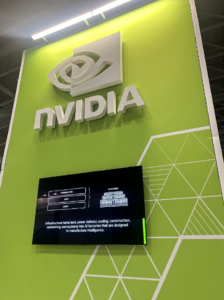 Nvidia booth